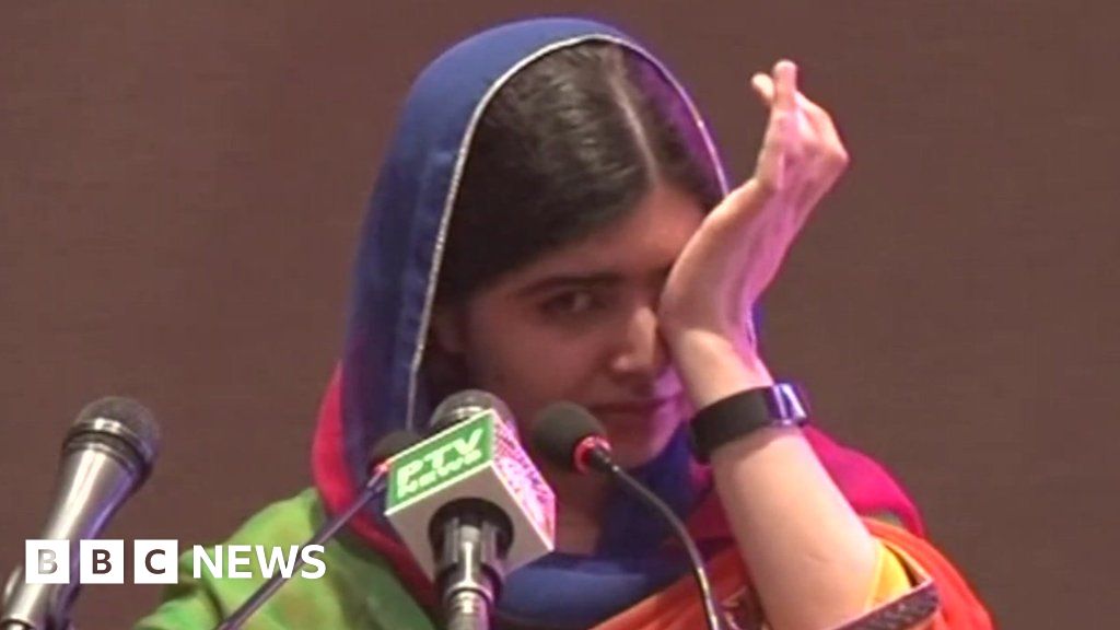 Malala Yousafzais Emotional Return To Pakistan Bbc News 7188
