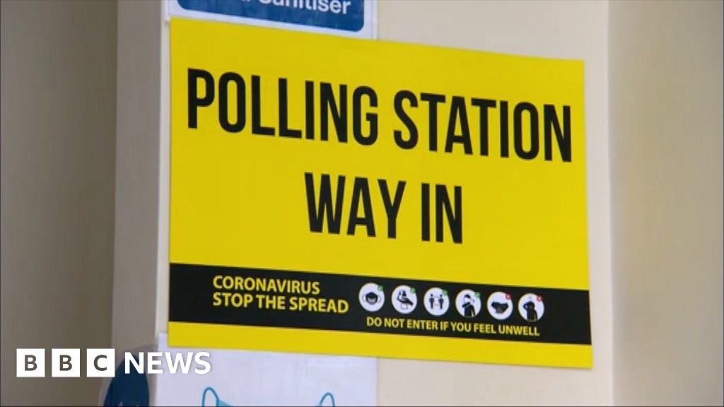 Local Elections 2021: How Covid-19 Affects Polling Stations - BBC News