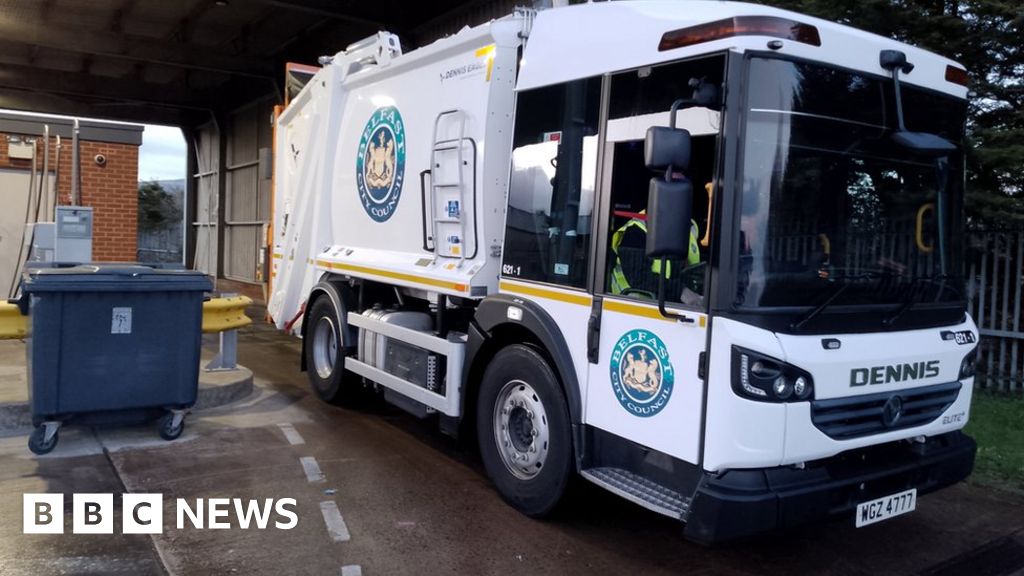 bin collection belfast st paddys day