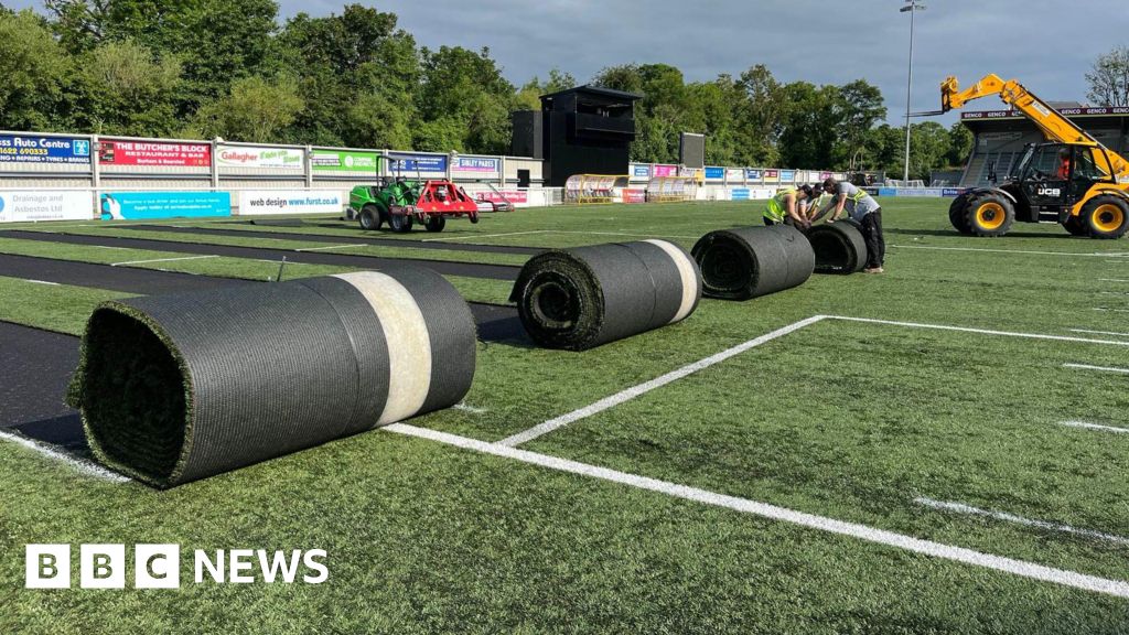 Maidstone United begins pitch revamp with FA Cup prize money