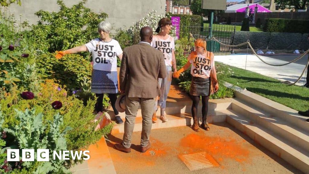 Chelsea Flower Show: Just Stop Oil protesters arrested
