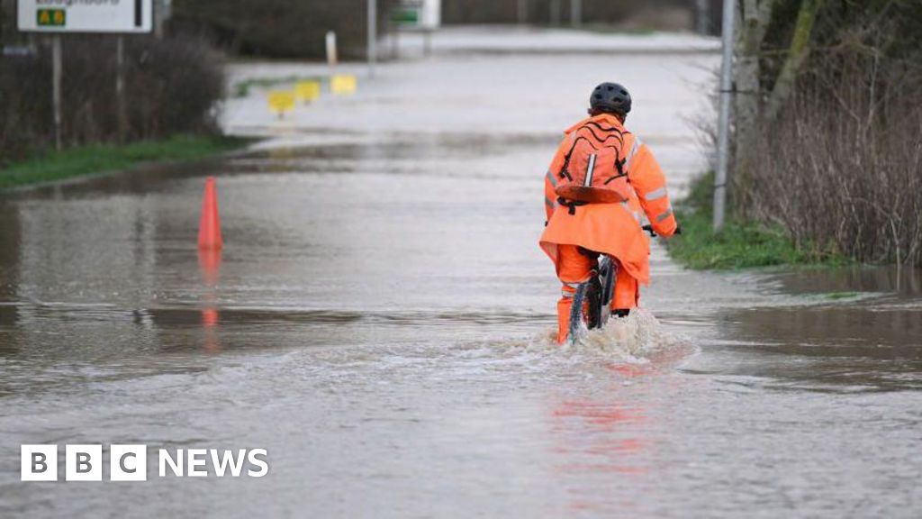 Storm Herminia triggers widespread flood warnings across UK