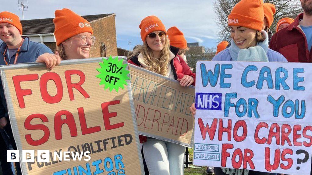 Junior doctors strike coincides with launch of new IT system