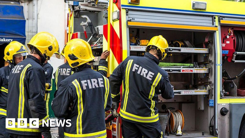Residents evacuated due to fire at block of flats