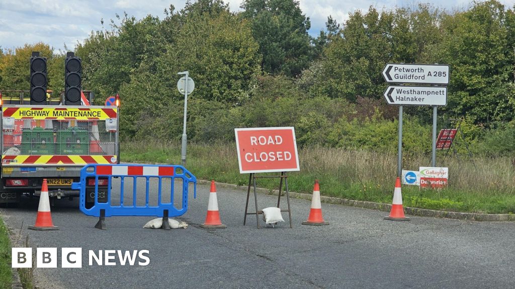 Man airlifted with serious injuries after motorcycle crash in Chichester