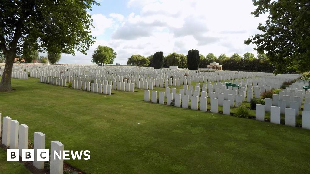 WW1 Soldier John Tame Buried With Military Honours Near Ypres