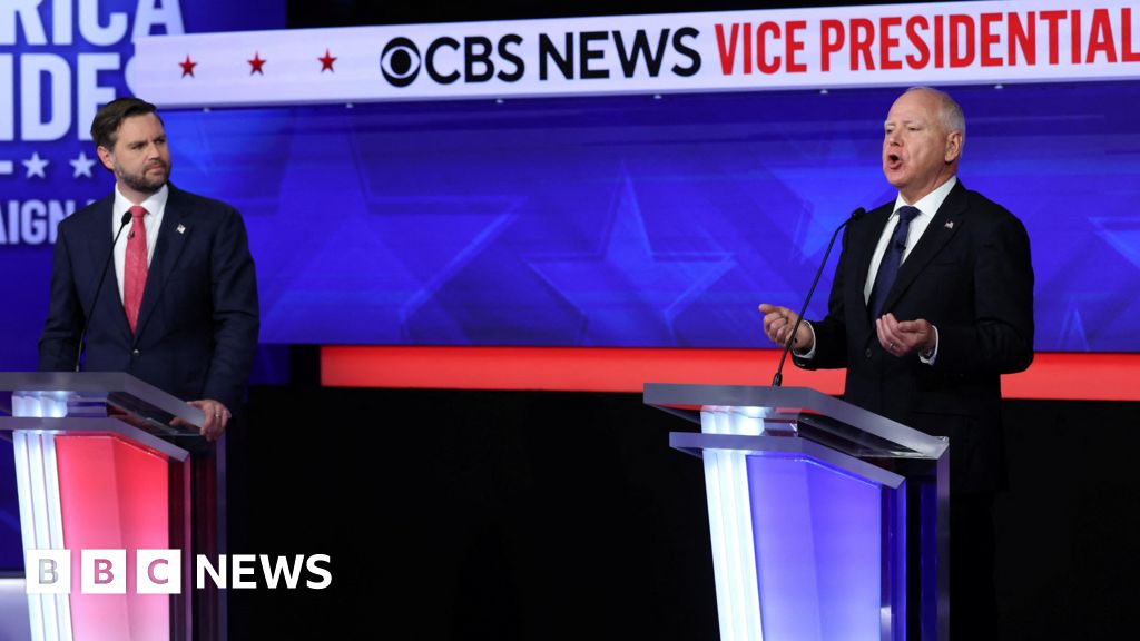 Who won the Vance-Walz vice-presidential debate?