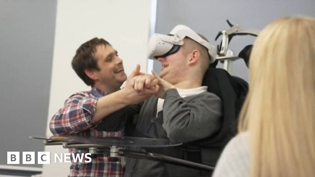 Disability Machine lets wheelchair users experience walking