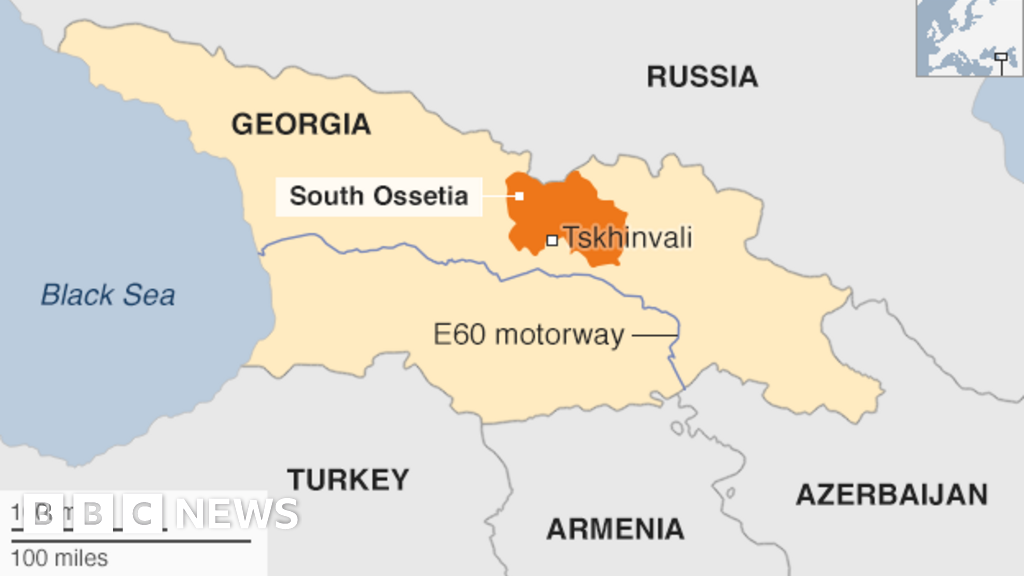map of georgia and russia Viewpoint What S Behind Russia S Actions In Georgia Bbc News map of georgia and russia