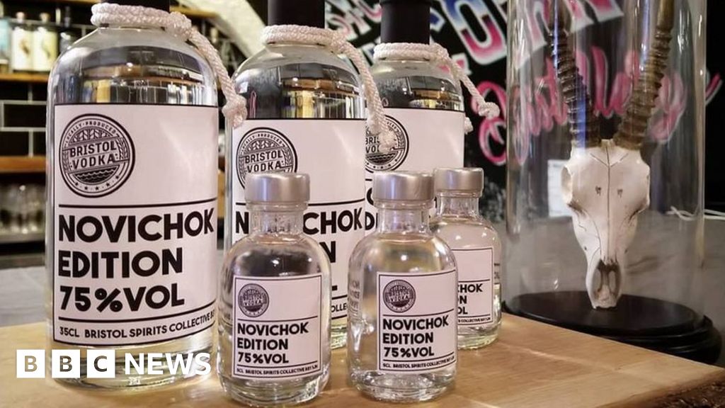 Bristol distillery apologises over 'Novichok' vodka