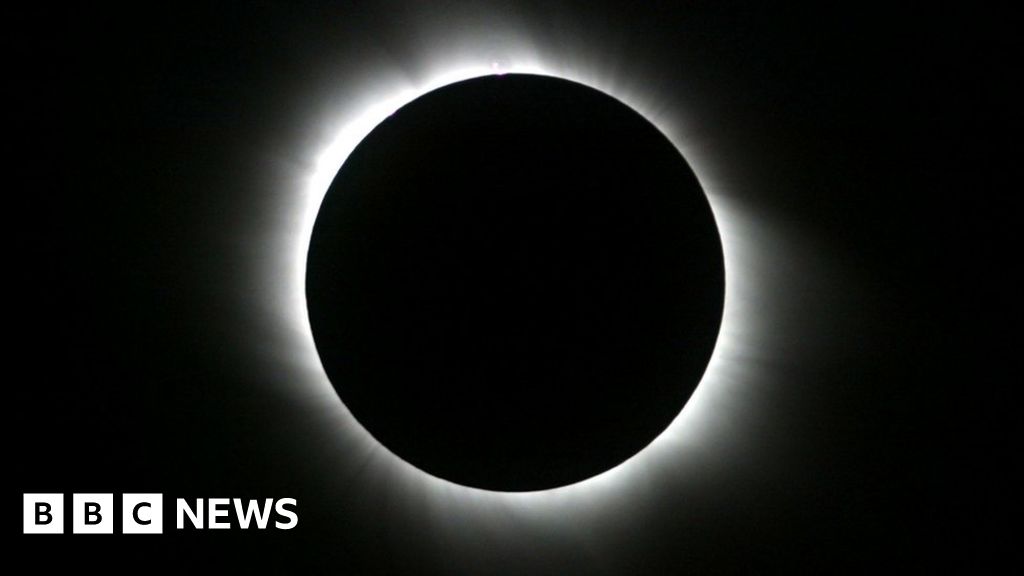 Aberystwyth scientists first to record US solar eclipse BBC News