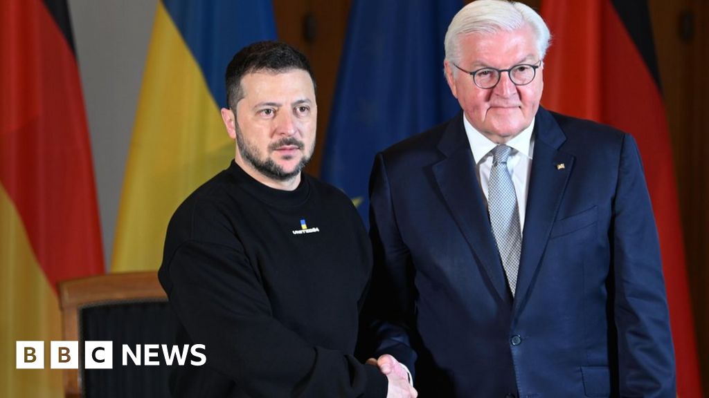 Ukraine's Zelensky visits Germany day after weapons pledge