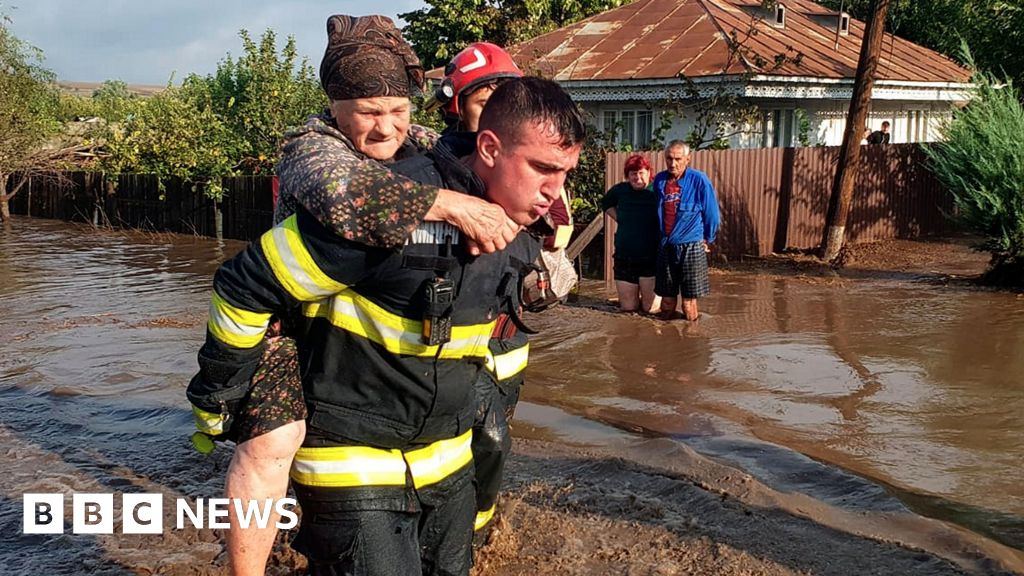 Four die in Romanian floods as rain lashes Europe