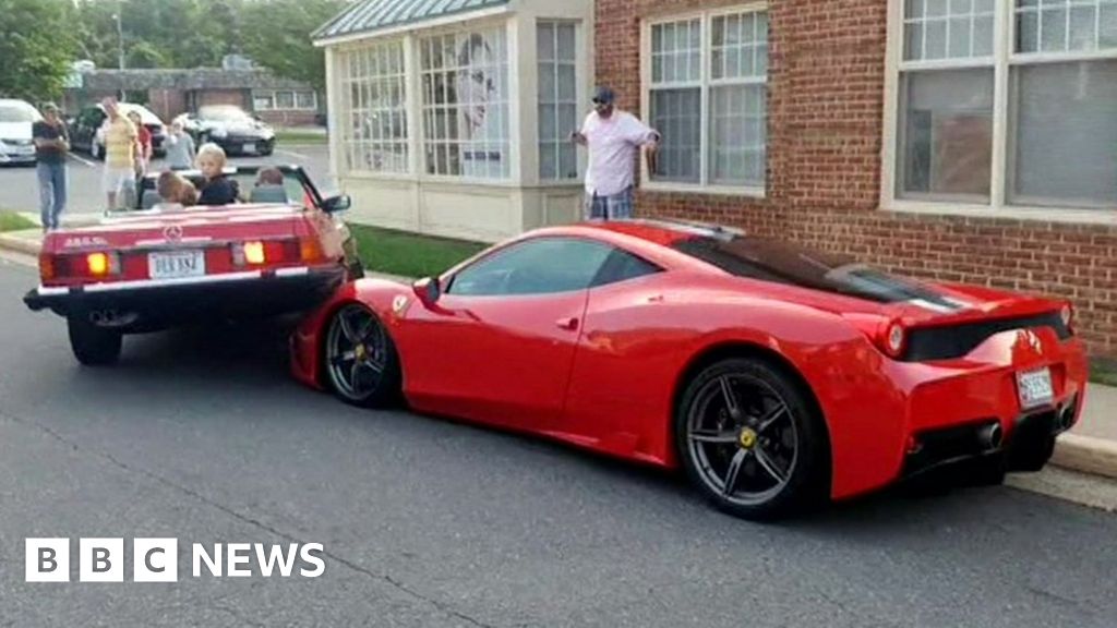 World's costliest fender bender? BBC News