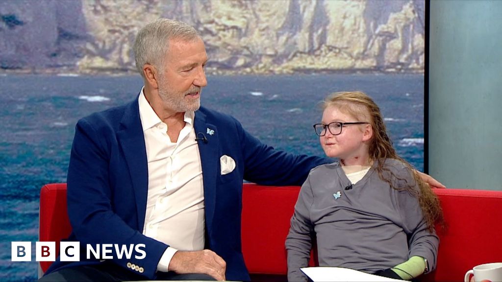 Watch: Graeme Souness pays tribute to 'determined cookie' living with rare skin condition