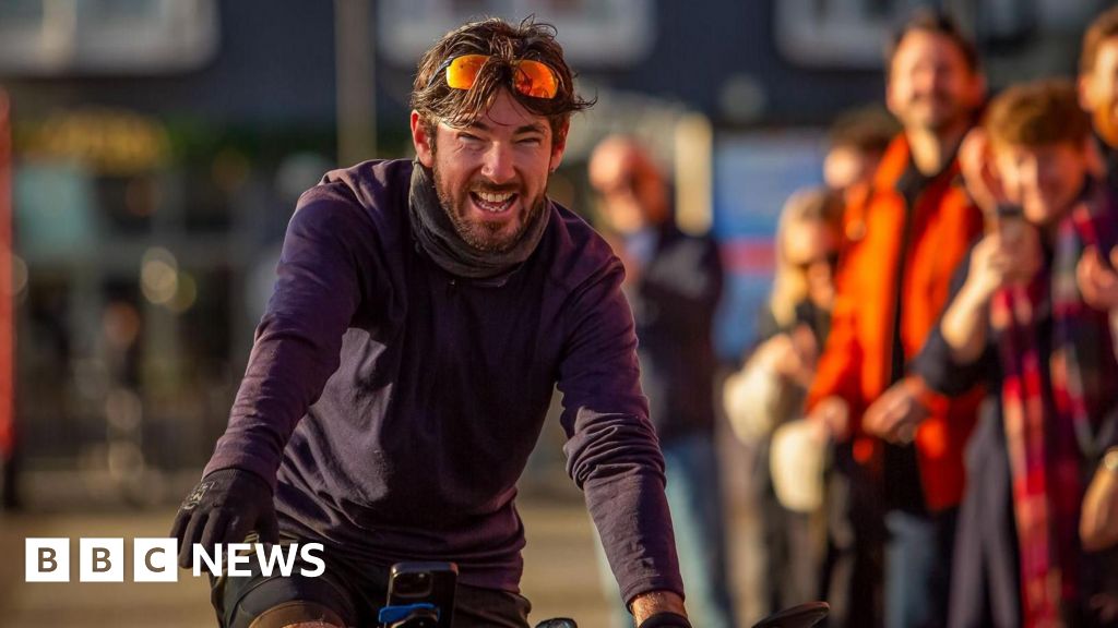 Blackwood cyclist dodges bears and racoons in ride around the world