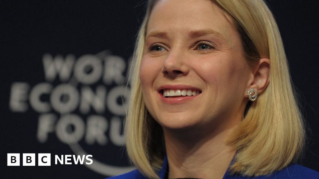 Marissa Mayer To Leave Yahoo With 184m Payout Bbc News 