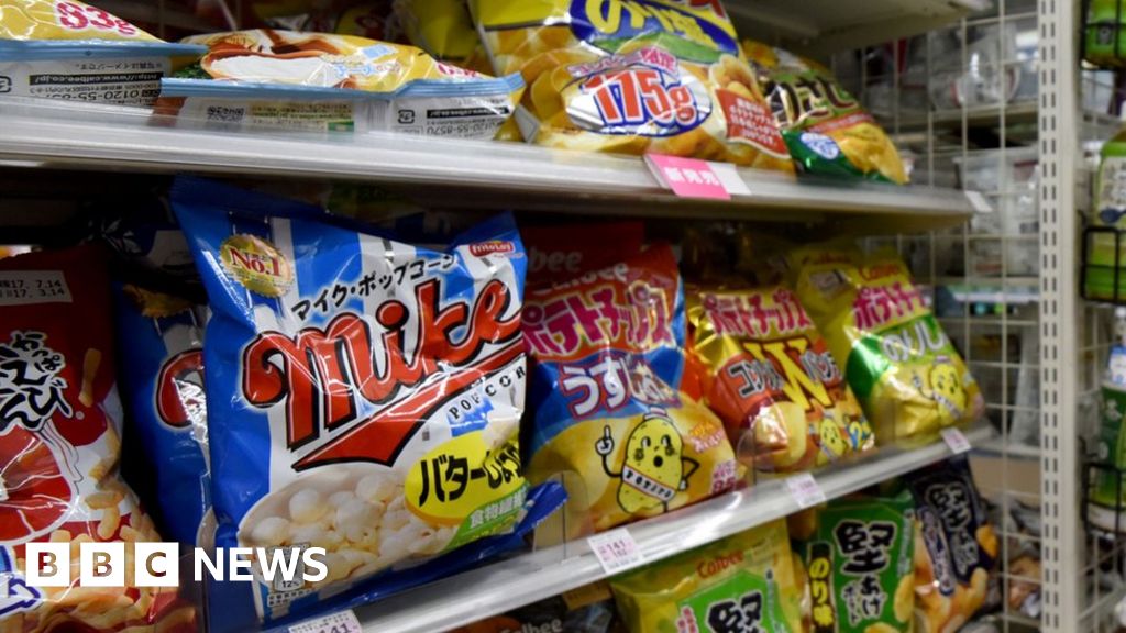 Crisps in Japan selling for £8 a bag after panic-buying and 