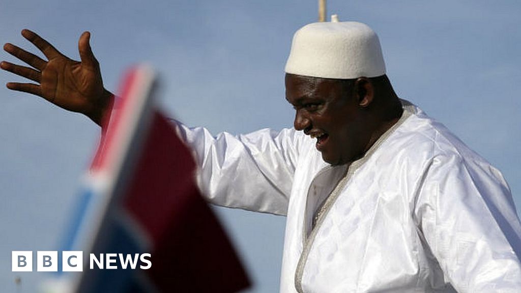 Gambia s new President Adama Barrow arrives home BBC News