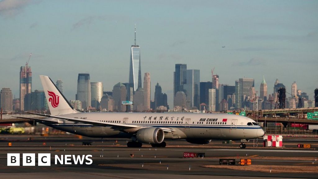 US to suspend passenger flights from China - BBC News
