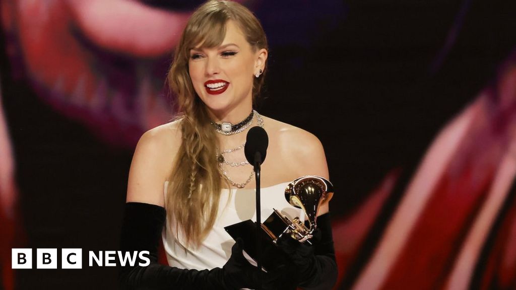Taylor Swift surprises fans with announcement of new album at Grammy Awards