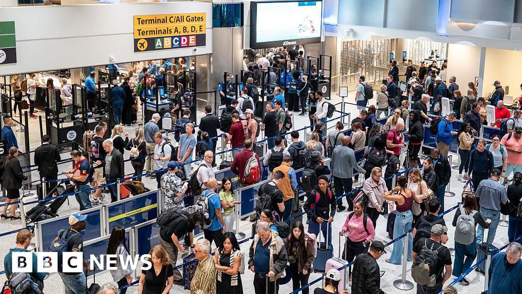 Thousands of US flights cancelled or delayed over government shutdown cuts