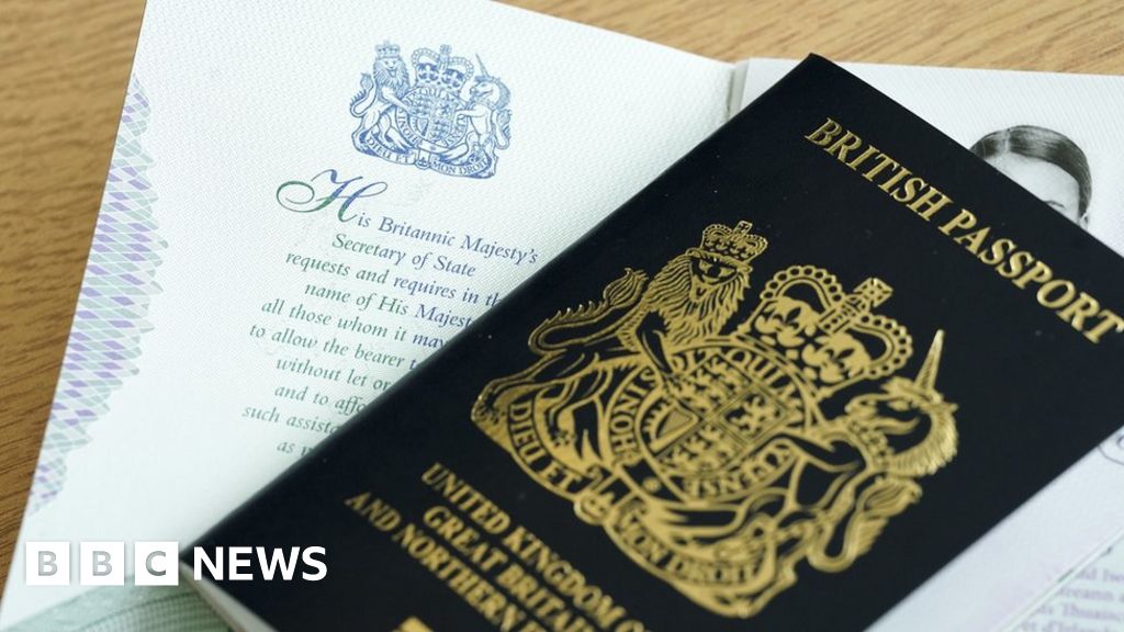 First British passports issued with King’s name
