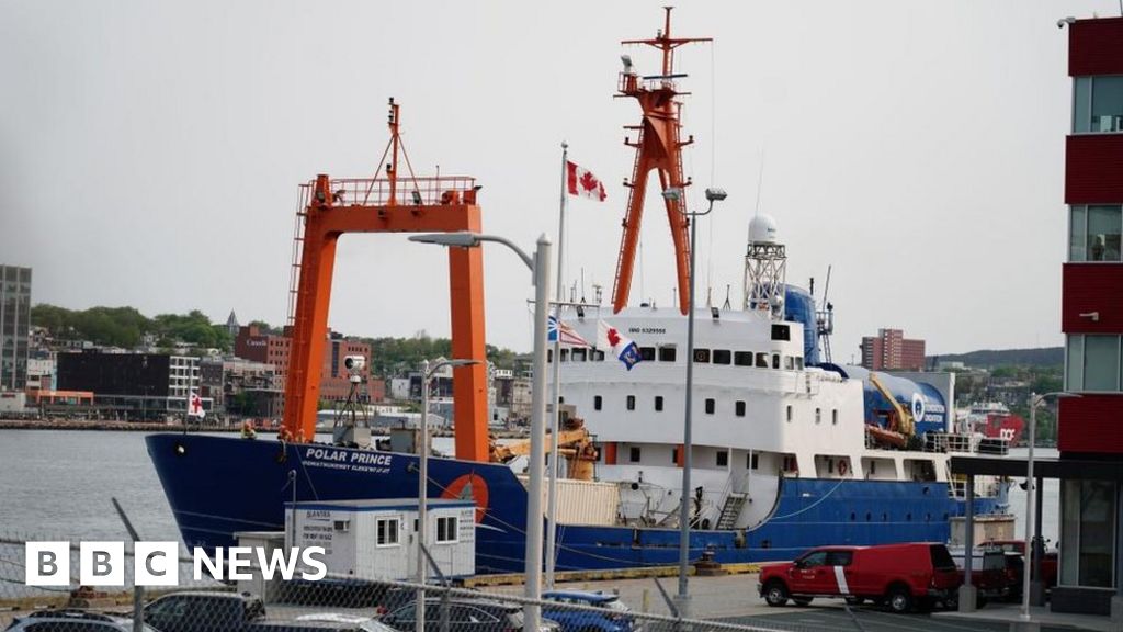 Polar Prince: Support ship docks at Canadian harbour as rescue operations wind down