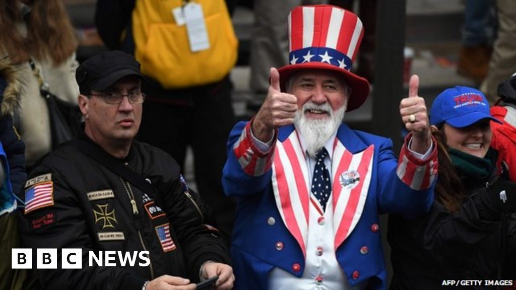 Donald Trump Supporters React To Inauguration Speech Bbc News