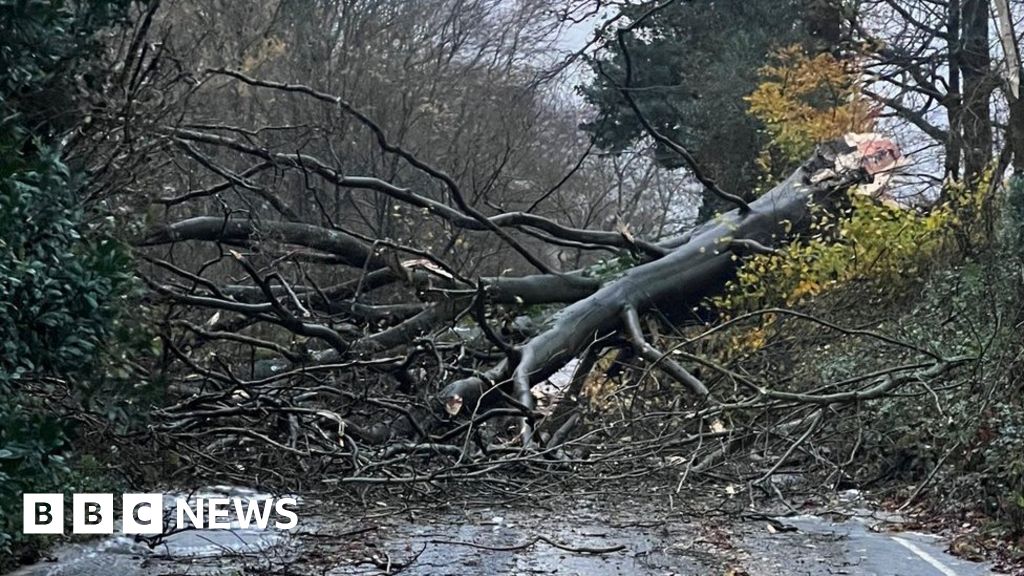 Cumbria power cuts as Storm Debi hits 