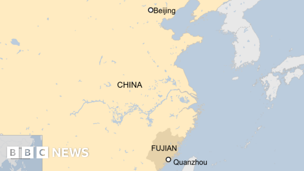 China hotel collapse: Dozens trapped in Quanzhou wreckage