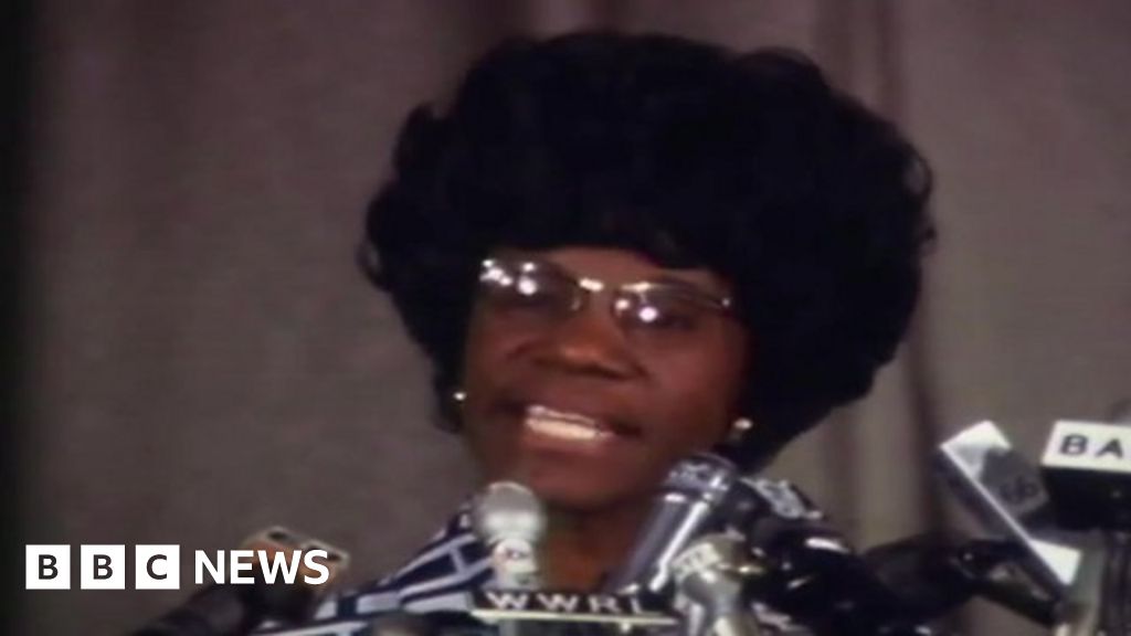 Shirley Chisholm announces her presidential run in 1972 BBC News