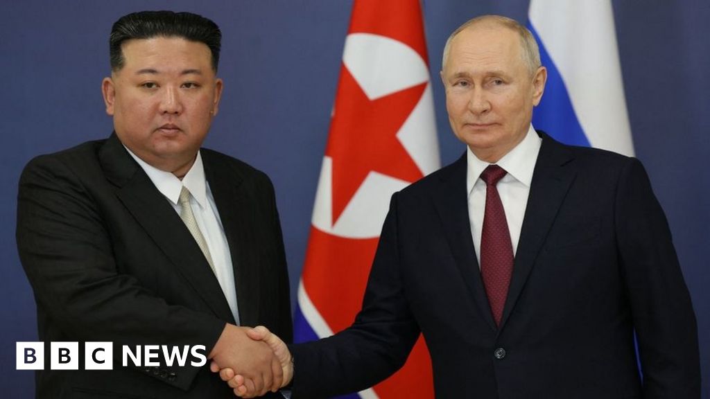 Севернокорейският лидер Ким Чен Ун се срещна с Владимир Путин