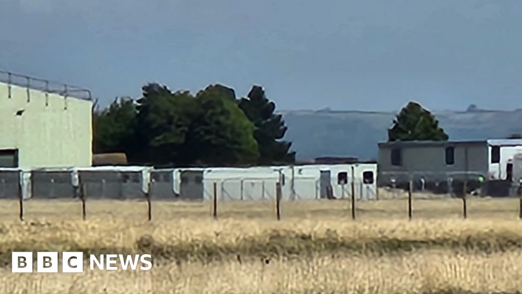 Portable Cabins Brought In For RAF Scampton Asylum Plan