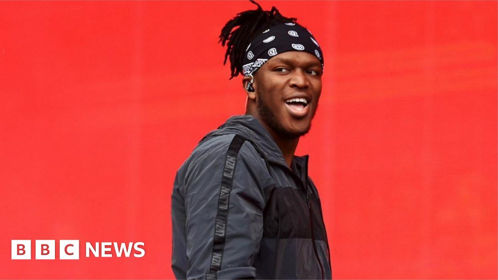 KSI YouTuber 'chuffed' to be in Leeds for boxing show BBC News