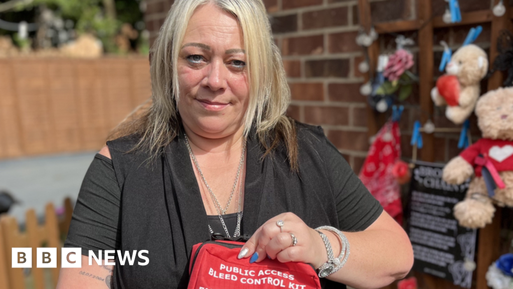 Wymondham James Quigley's mum campaigns for bleed kits BBC News