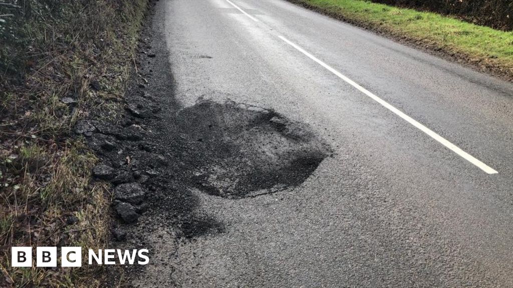Devon drivers face big increase in potholes 