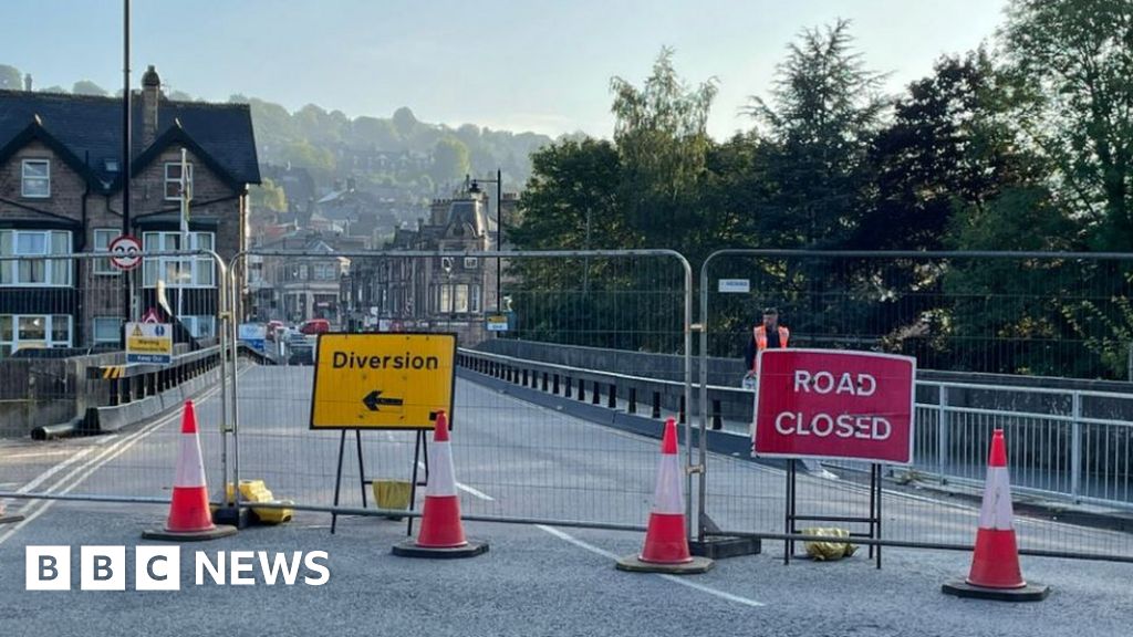 Matlock A6 reopens but town centre bridge to close