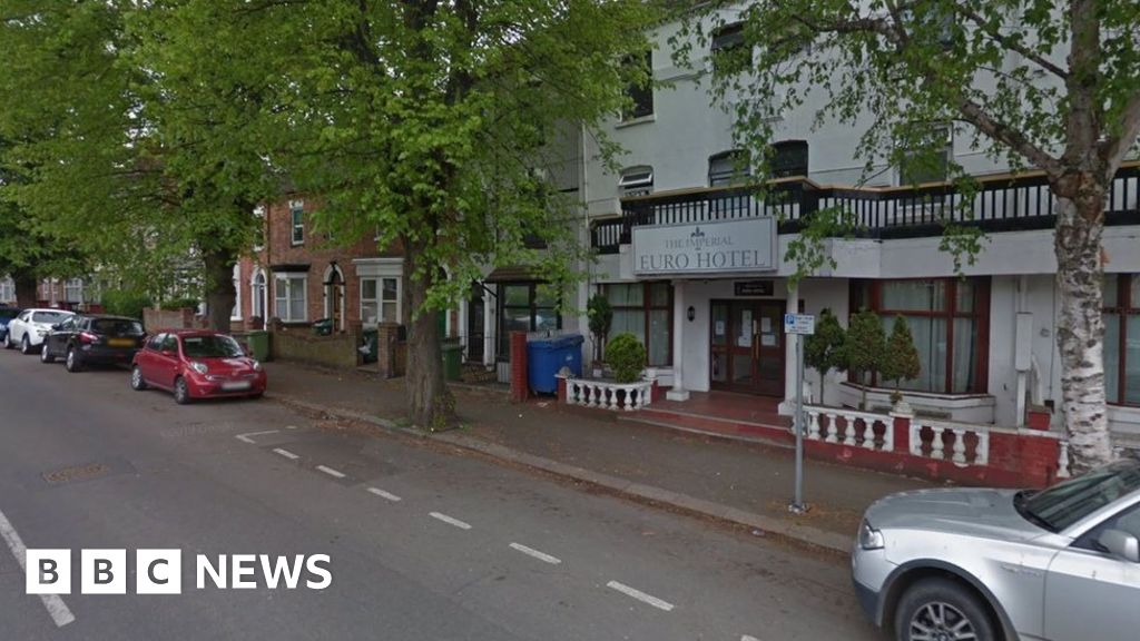 Wellingborough Former Euro Hotel used as homeless BBC News