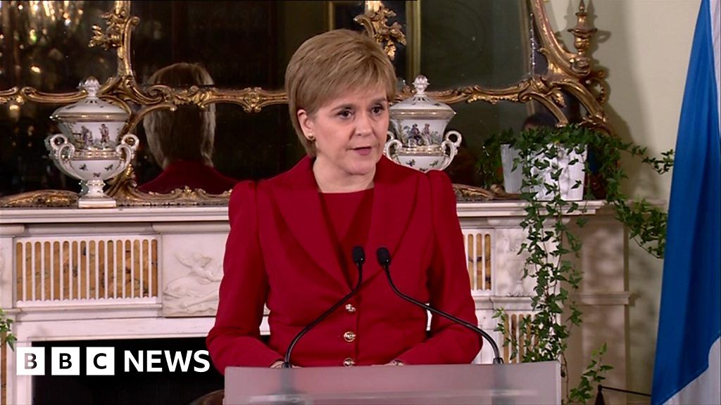 Scotland S First Minister Says A Second Independence Vote Is Highly    90081323 P03zbhnm 