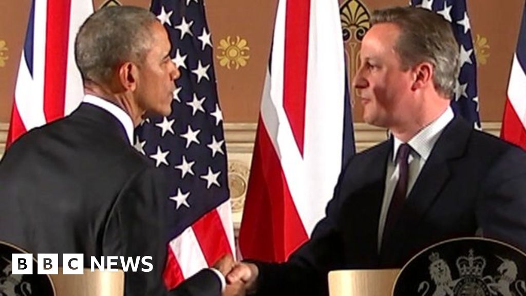 Barack Obama Says Brexit Would Leave Uk At The Back Of The Queue On Trade Bbc News 0594