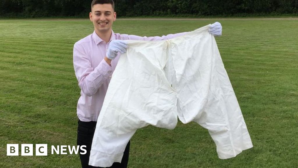 A pair of Queen Victoria's knickers sell for a record-breaking £16,250