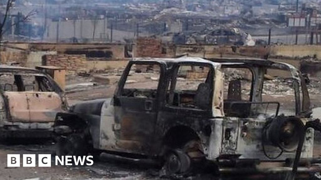 Canada Wildfire Images Show Fort Mcmurray Devastation Bbc News