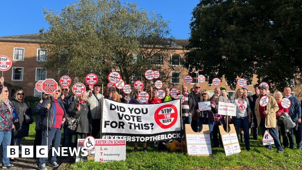 Exeter LTN: Council could suspend controversial scheme