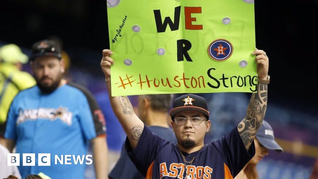 World Series: Yuli Gurriel tips his helmet towards Yu Darvish