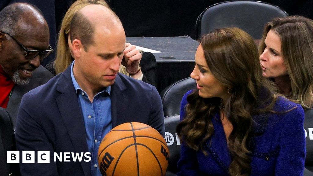 William and Kate in Boston after palace race row