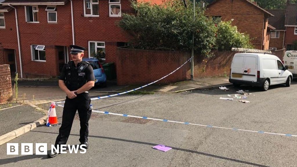 Five people arrested after man stabbed in Exwick BBC News