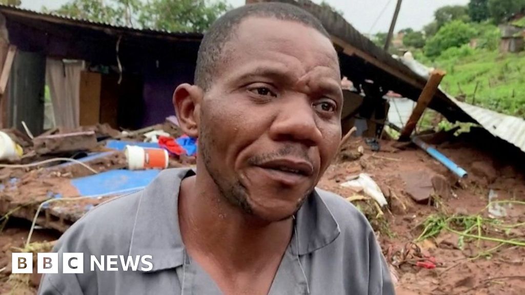 Durban floods: 'I got no house, I got nothing'