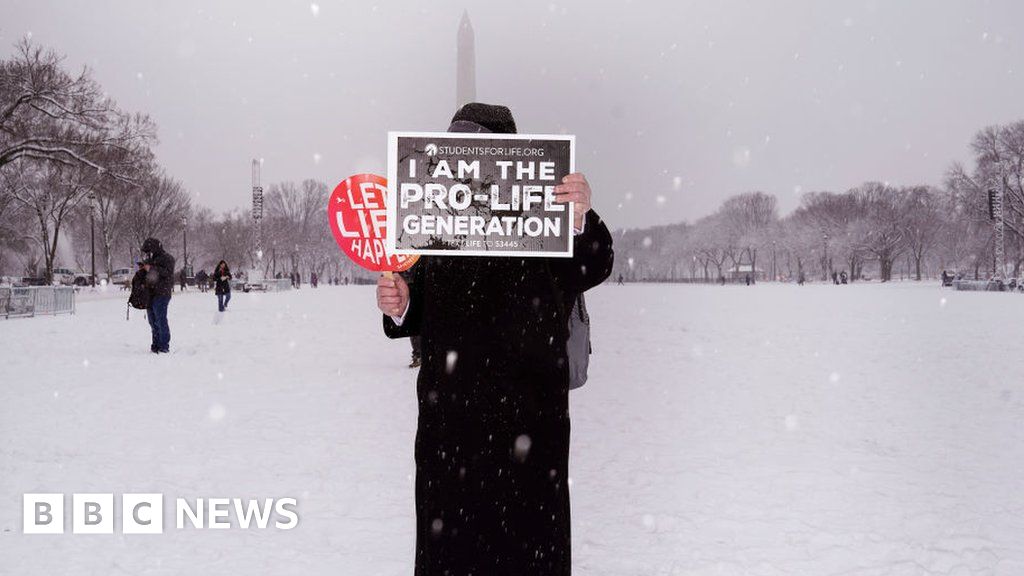 Марш за живот: Движението против абортите спира, тъй като политиката се задава в годината на изборите