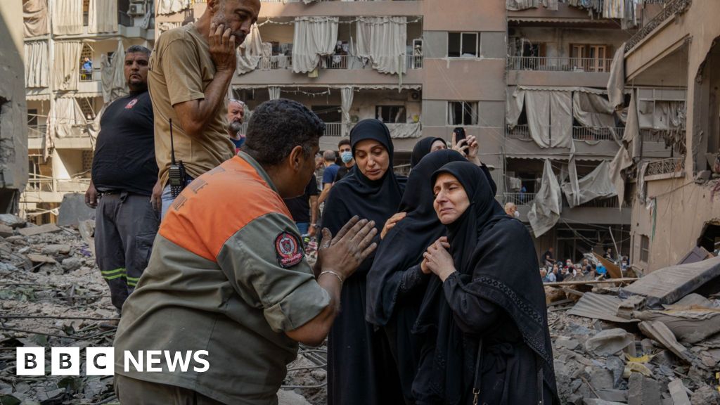 Beirut strikes: Rescue workers search for signs of missing under rubble